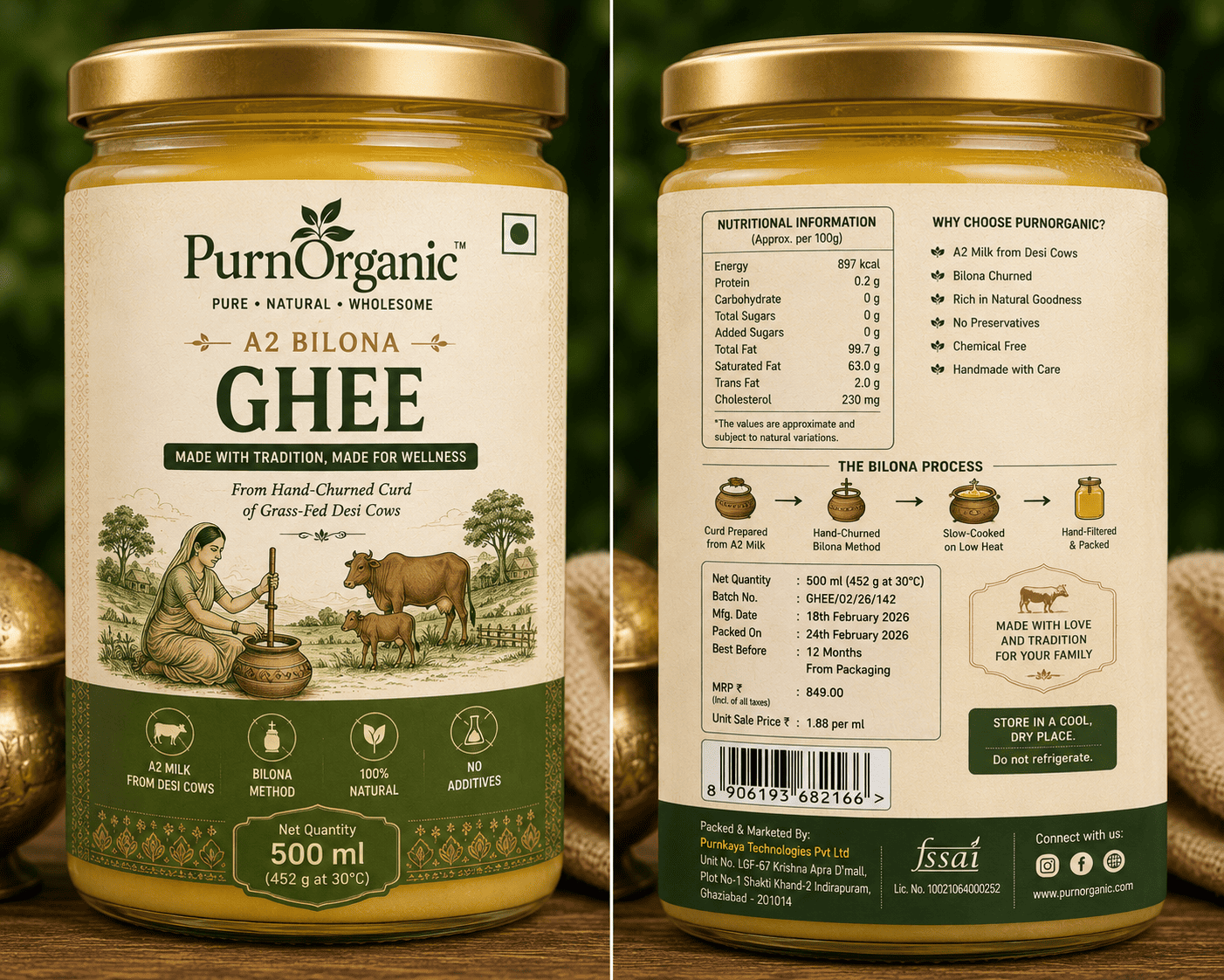A2 Bilona Ghee