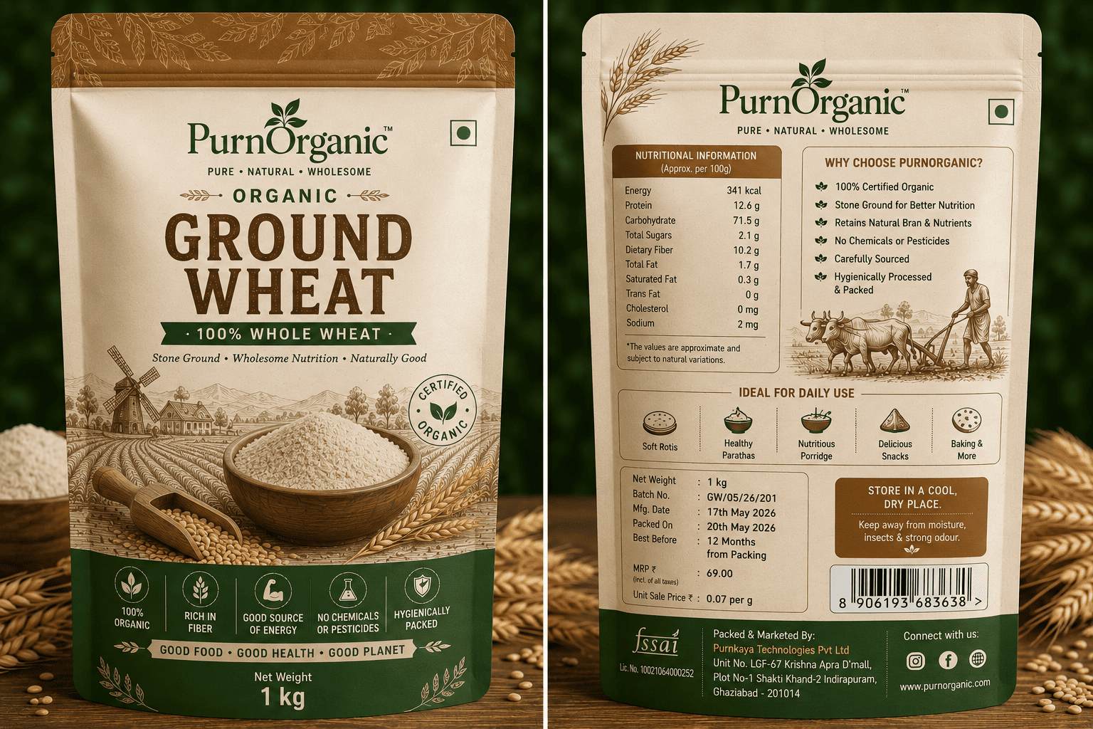 Stone Ground Wheat